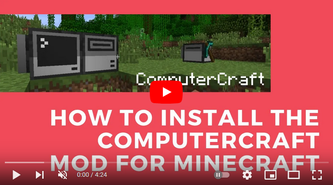 Installing the ComputerCraft Mod for Minecraft 1.16 (and later) - The  Invent with Python Blog