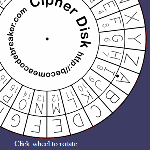 JavaScript Cipher Wheel - The Invent with Python Blog
