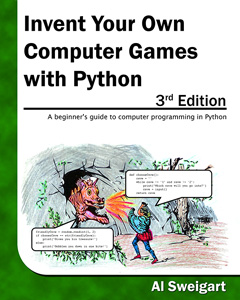 Invent with Python book cover for 3rd edition