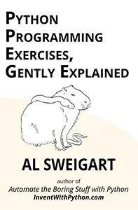Cover of Python Programming Exercises, Gently Explained